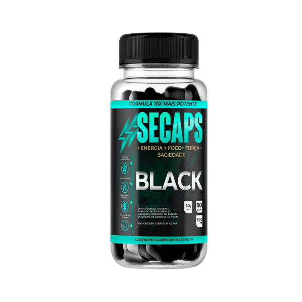 Secaps Black - 1 Mês