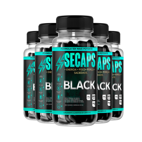 Secaps Black - 5 Meses