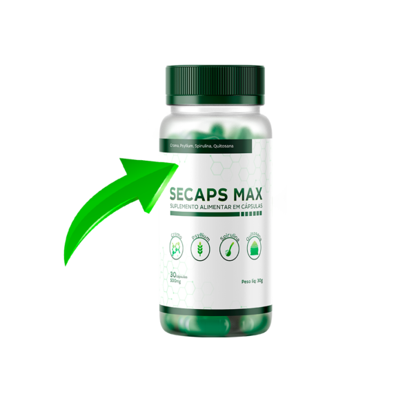 Secaps Max - 1 Mês