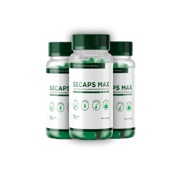 Secaps Max - 3 Meses
