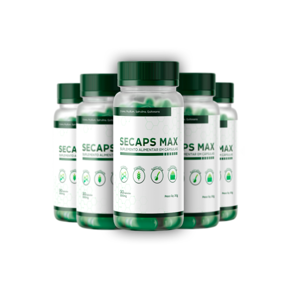 Secaps Max - 5 Meses